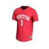 Boston University GameDay Greats Youth Lightweight Collegiate Men's Lacrosse Fashion Jersey - - Side View