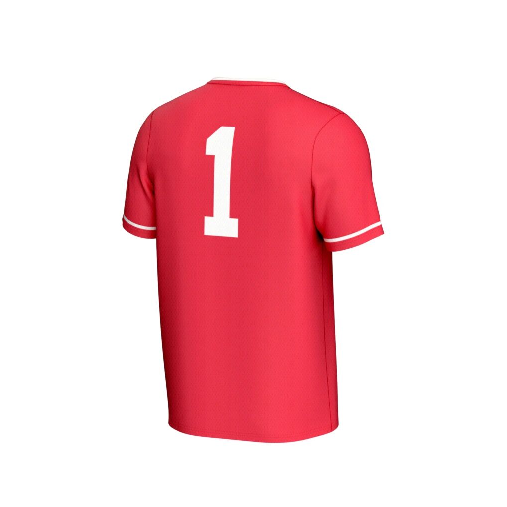 Boston University GameDay Greats Unisex Men's Soccer Lightweight Fashion Jersey - Scarlet