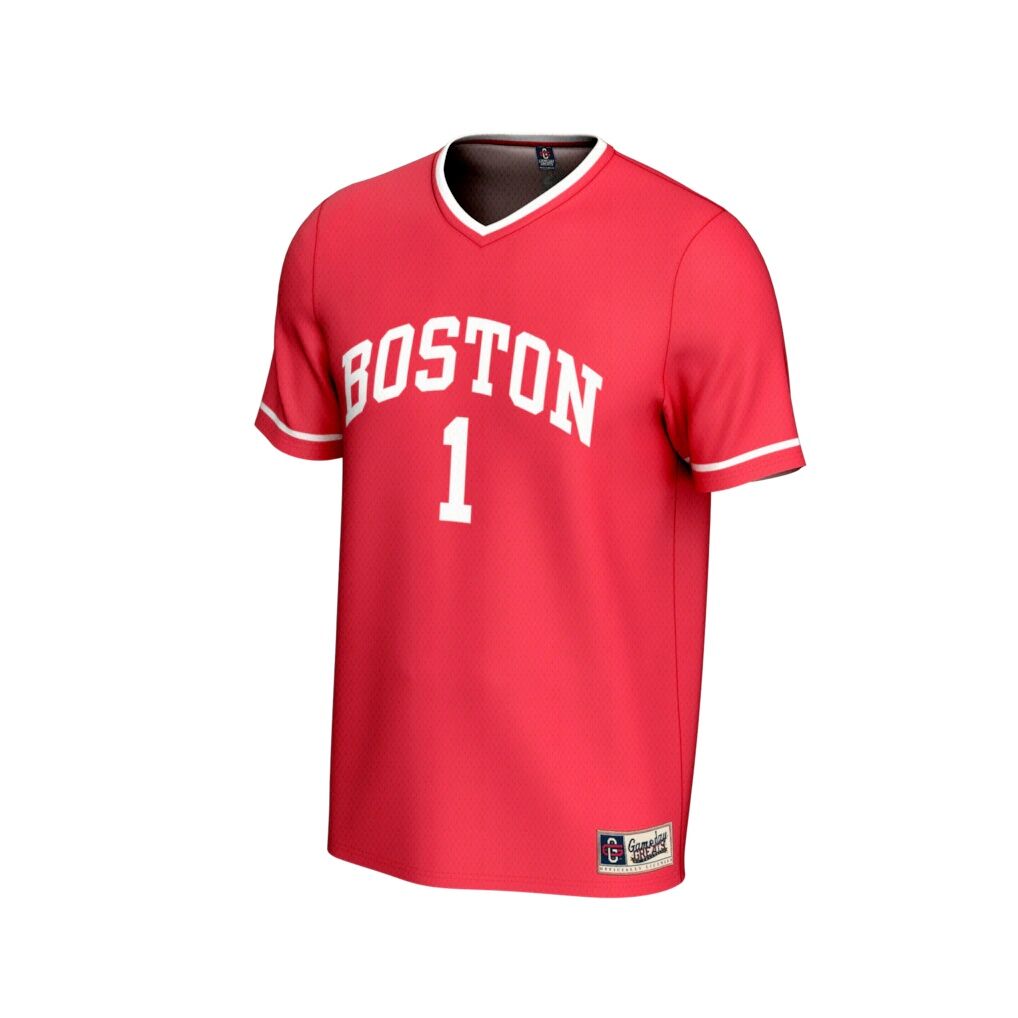 Boston University GameDay Greats Unisex Women's Soccer Lightweight Fashion Jersey - Scarlet