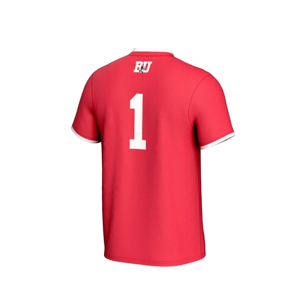 Boston University GameDay Greats Unisex Lightweight Collegiate Softball Fashion Jersey - Scarlet