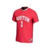 Boston University GameDay Greats Unisex Lightweight Collegiate Softball Fashion Jersey - - Side View