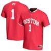 Boston University GameDay Greats Youth Lightweight Collegiate Softball Fashion Jersey - - Front View