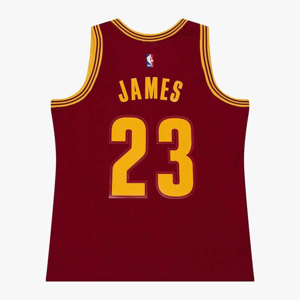 LeBron James Cleveland Cavaliers Mitchell & Ness 2015-16 Swingman Jersey – Wine