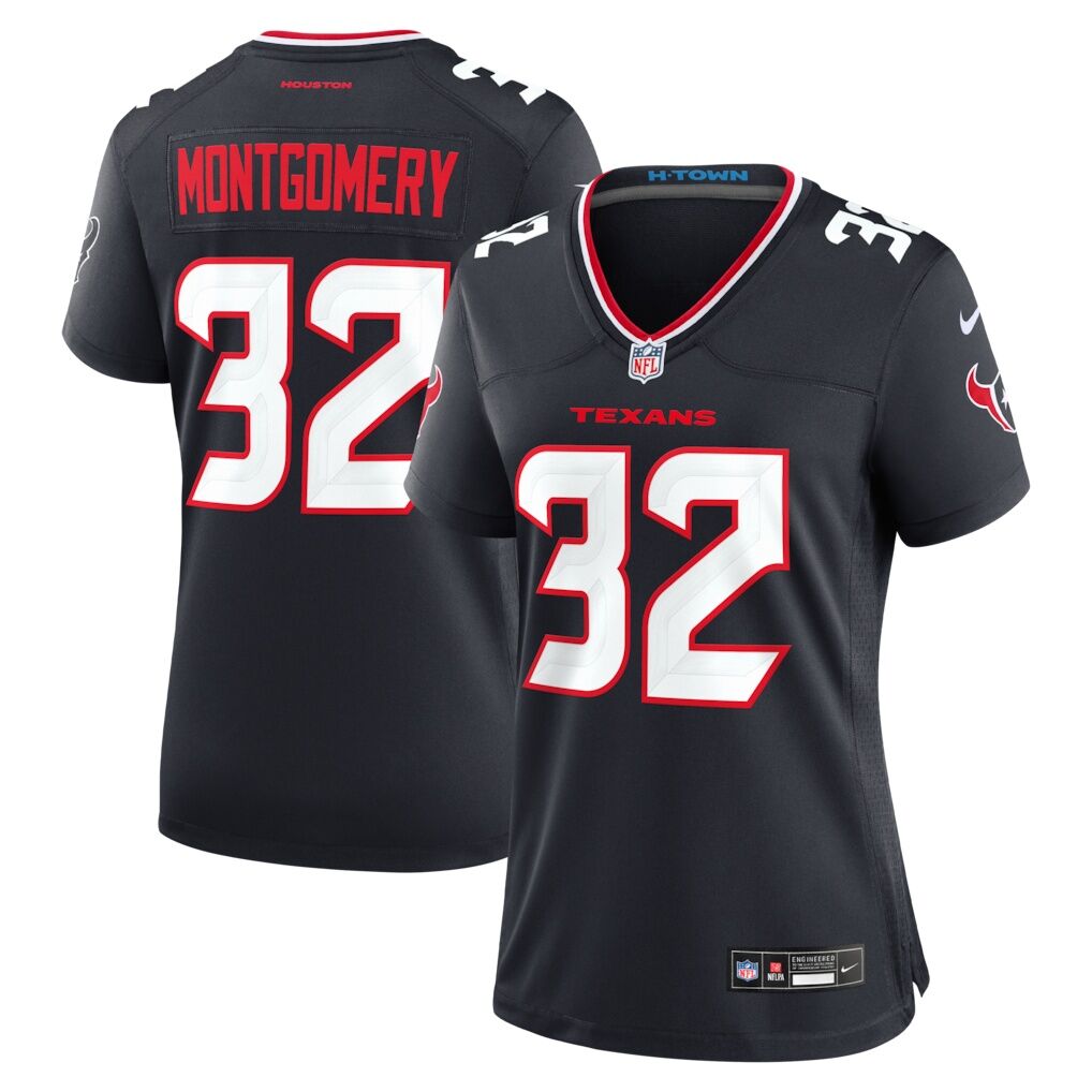 David Montgomery Houston Texans Nike Women's Game Jersey
