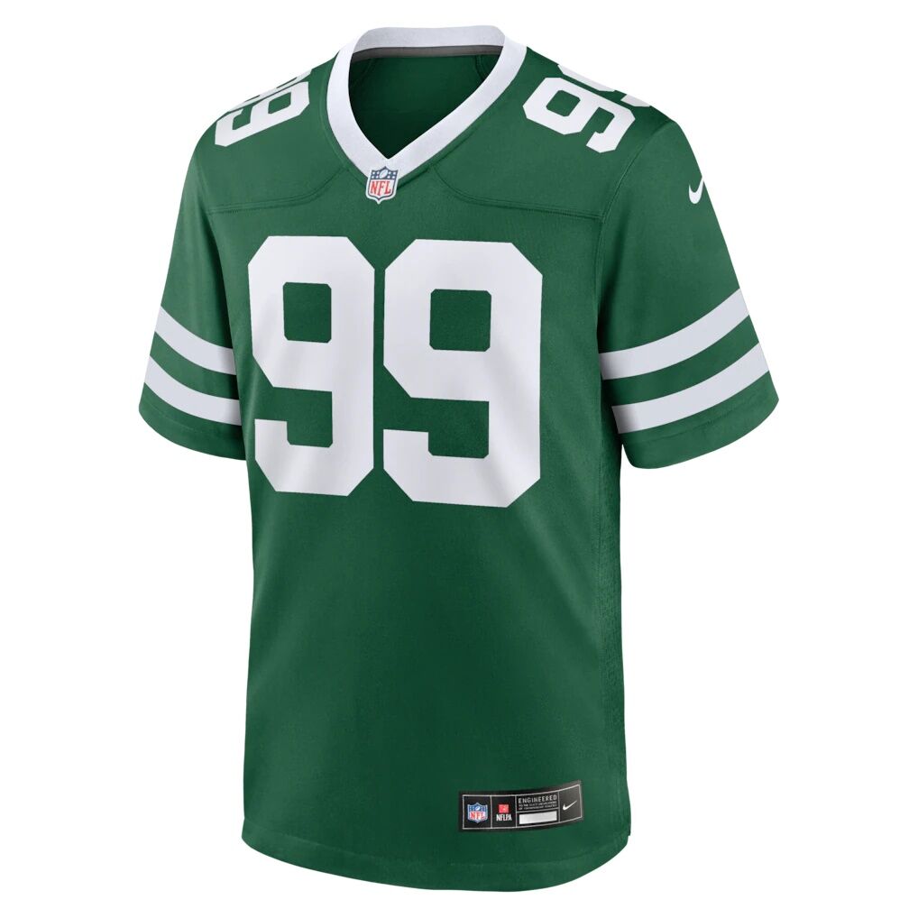 T'Vondre Sweat New York Jets Nike Team Game Jersey - Legacy Green