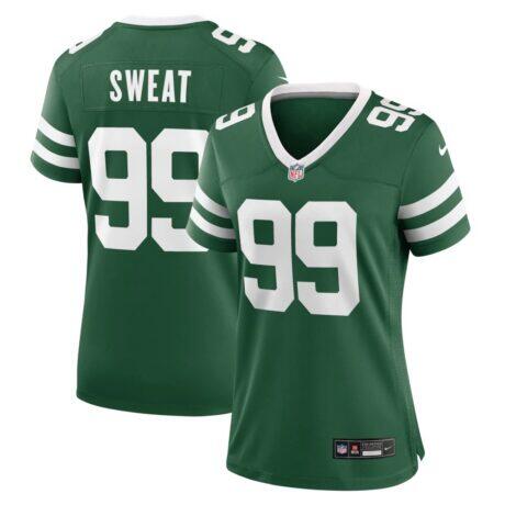 T'Vondre Sweat New York Jets Nike Women's Team Game Jersey - - Front View