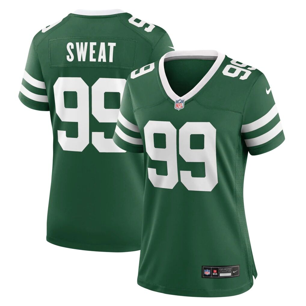 T'Vondre Sweat New York Jets Nike Women's Team Game Jersey - Legacy Green