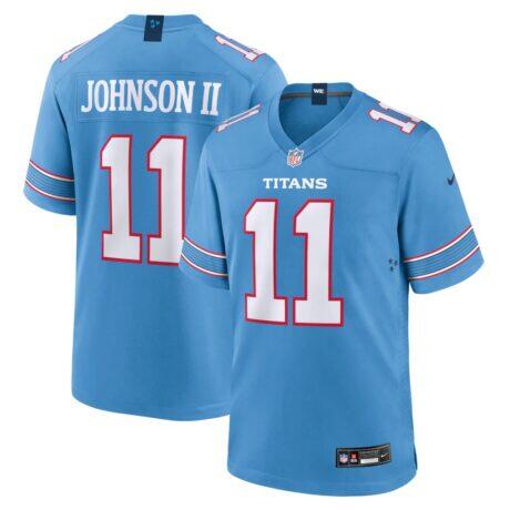 Jermaine Johnson II Tennessee Titans Nike Team Game Jersey - - Front View