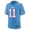 Jermaine Johnson II Tennessee Titans Nike Team Game Jersey - - Side View