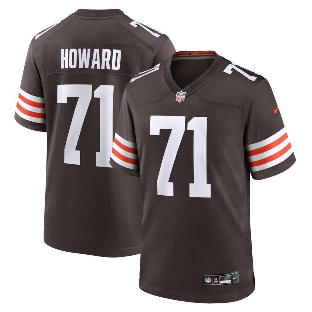 Tytus Howard Cleveland Browns Nike Team Game Jersey