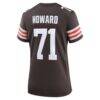 Tytus Howard Cleveland Browns Nike Women's Team Game Jersey - Brown - Detail View