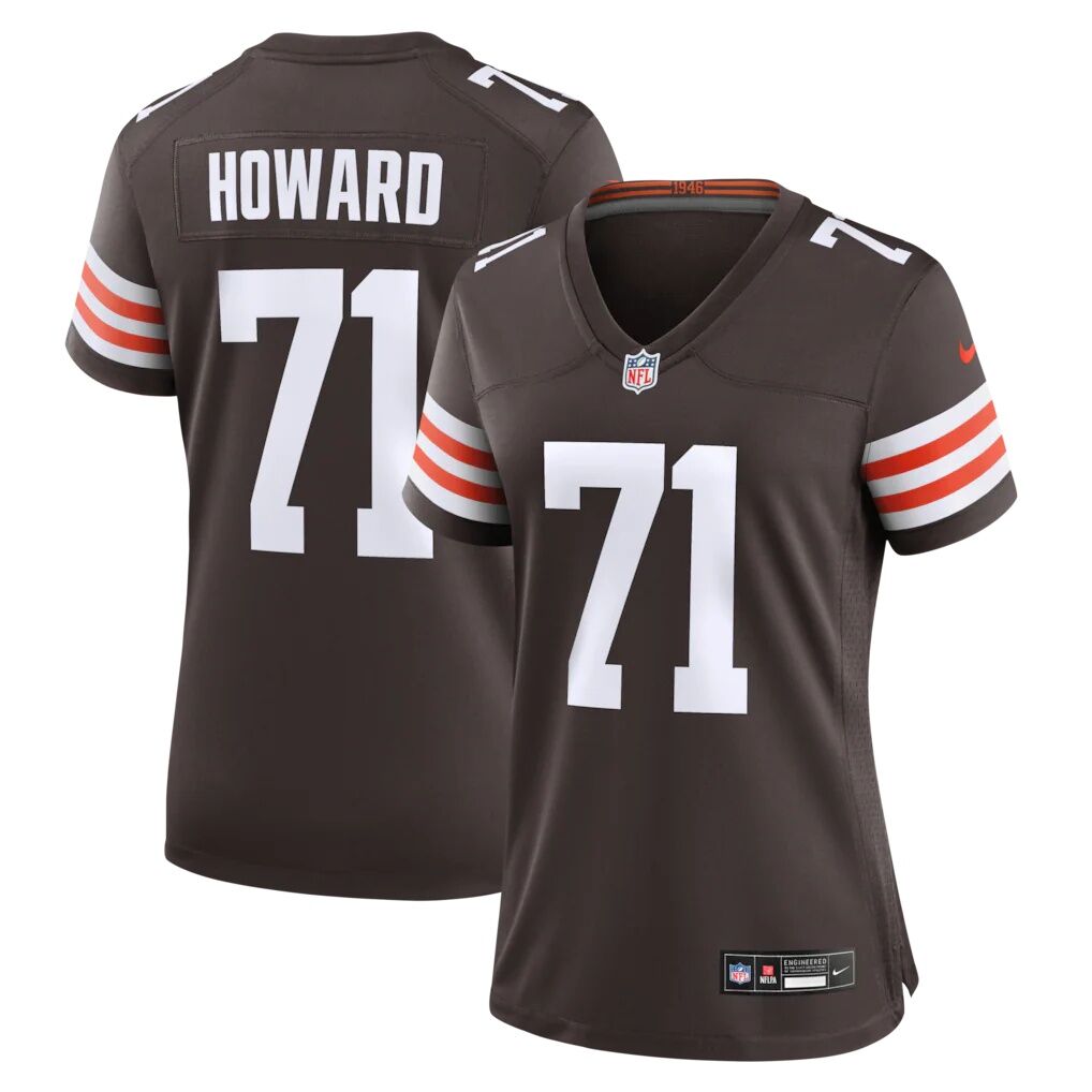 Tytus Howard Cleveland Browns Nike Women's Team Game Jersey