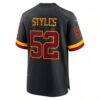 Sonny Styles Washington Commanders Nike Game Player Jersey - Black - Detail View
