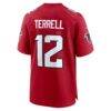 Avieon Terrell Atlanta Falcons Nike Game Jersey - Red - Detail View