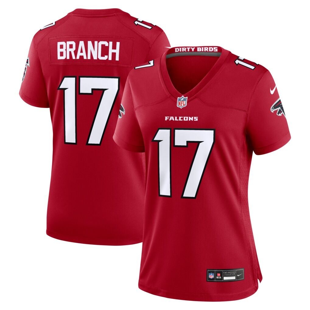 Zachariah Branch Atlanta Falcons Nike Women's Team Game Jersey