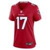 Zachariah Branch Atlanta Falcons Nike Women's Team Game Jersey - Red - Side View