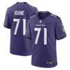 Olaivavega Ioane Baltimore Ravens Nike 2026 NFL Draft First Round Pick No. 14 Team Game Jersey - Purple - Front View