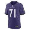 Olaivavega Ioane Baltimore Ravens Nike 2026 NFL Draft First Round Pick No. 14 Team Game Jersey - Purple - Side View