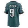 Makai Lemon Philadelphia Eagles Nike 2026 NFL Draft First Round Pick No. 20 Team Game Jersey - Green - Detail View