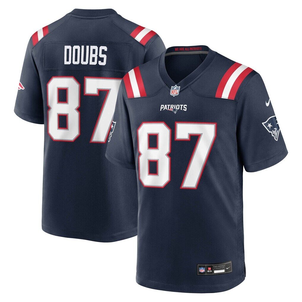 Romeo Doubs New England Patriots Nike Game Jersey