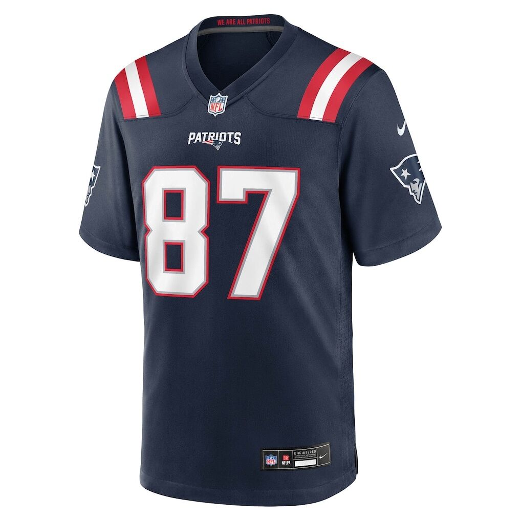 Romeo Doubs New England Patriots Nike Game Jersey