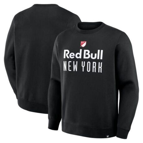 New York Red Bulls Club Sweatshirt - Black - Front View