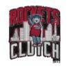 Houston Rockets Stadium Essentials Youth Mascot City Elementized T-Shirt - Black - Side View