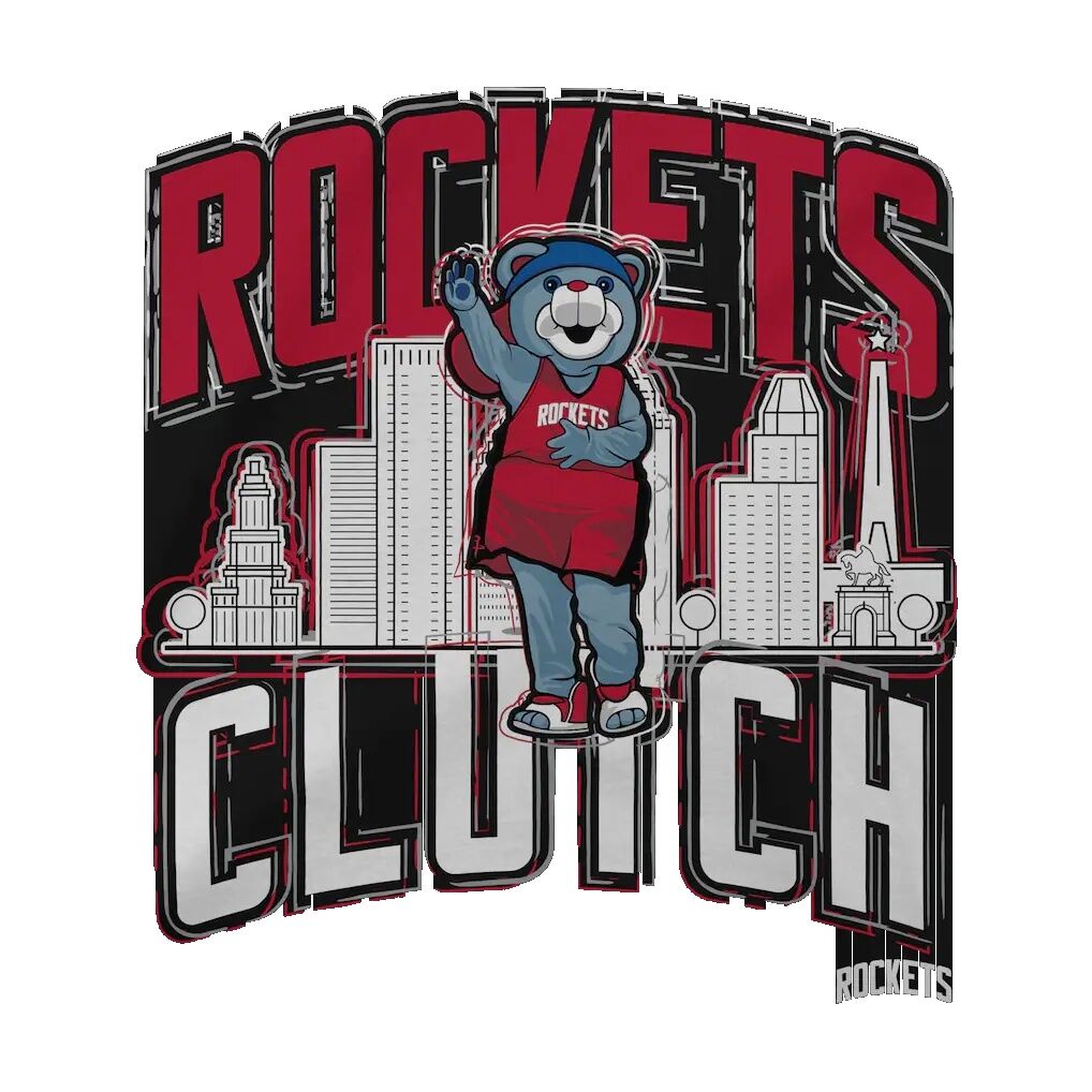 Houston Rockets Stadium Essentials Youth Mascot City Elementized T-Shirt