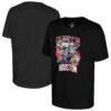 Houston Rockets Stadium Essentials Youth Mascot Crossroads T-Shirt - Black - Front View