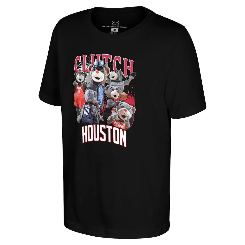 Houston Rockets Stadium Essentials Youth Mascot Crossroads T-Shirt