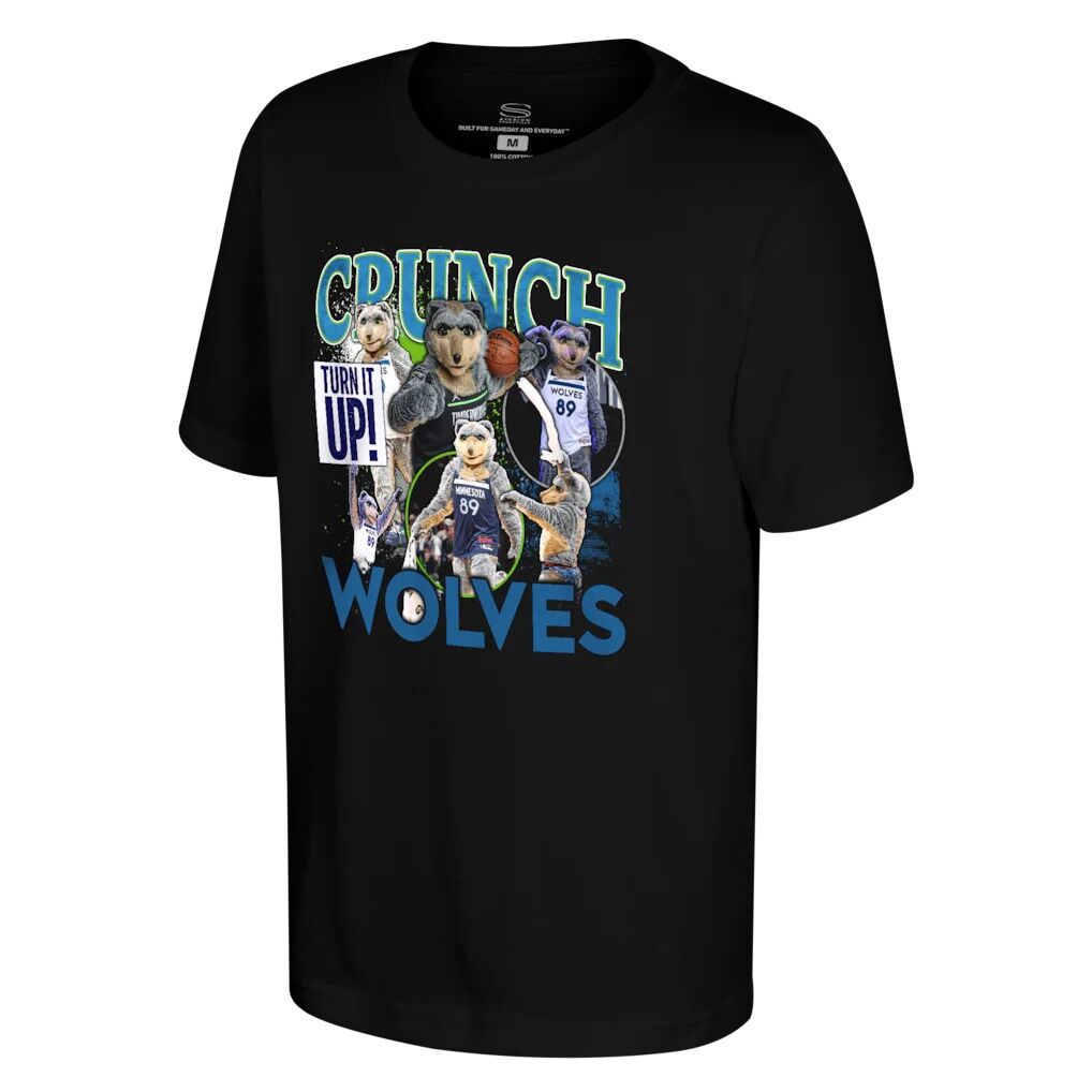 Minnesota Timberwolves Stadium Essentials Youth Mascot Crossroads T-Shirt
