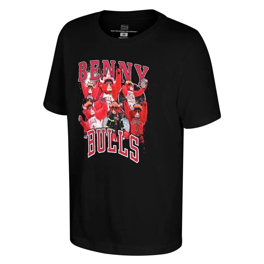 Chicago Bulls Stadium Essentials Youth Mascot Crossroads T-Shirt