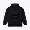 Houston Rockets Mitchell & Ness Phantom Fleece Hoodie - Black - Detail View