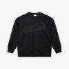 Houston Rockets Mitchell & Ness Phantom Fleece Sweatshirt - Black - Back View