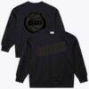 Houston Rockets Mitchell & Ness Phantom Fleece Sweatshirt - Black - Front View