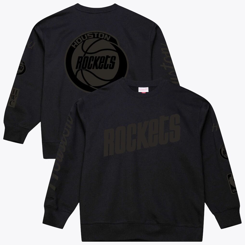 Houston Rockets Mitchell & Ness Phantom Fleece Sweatshirt