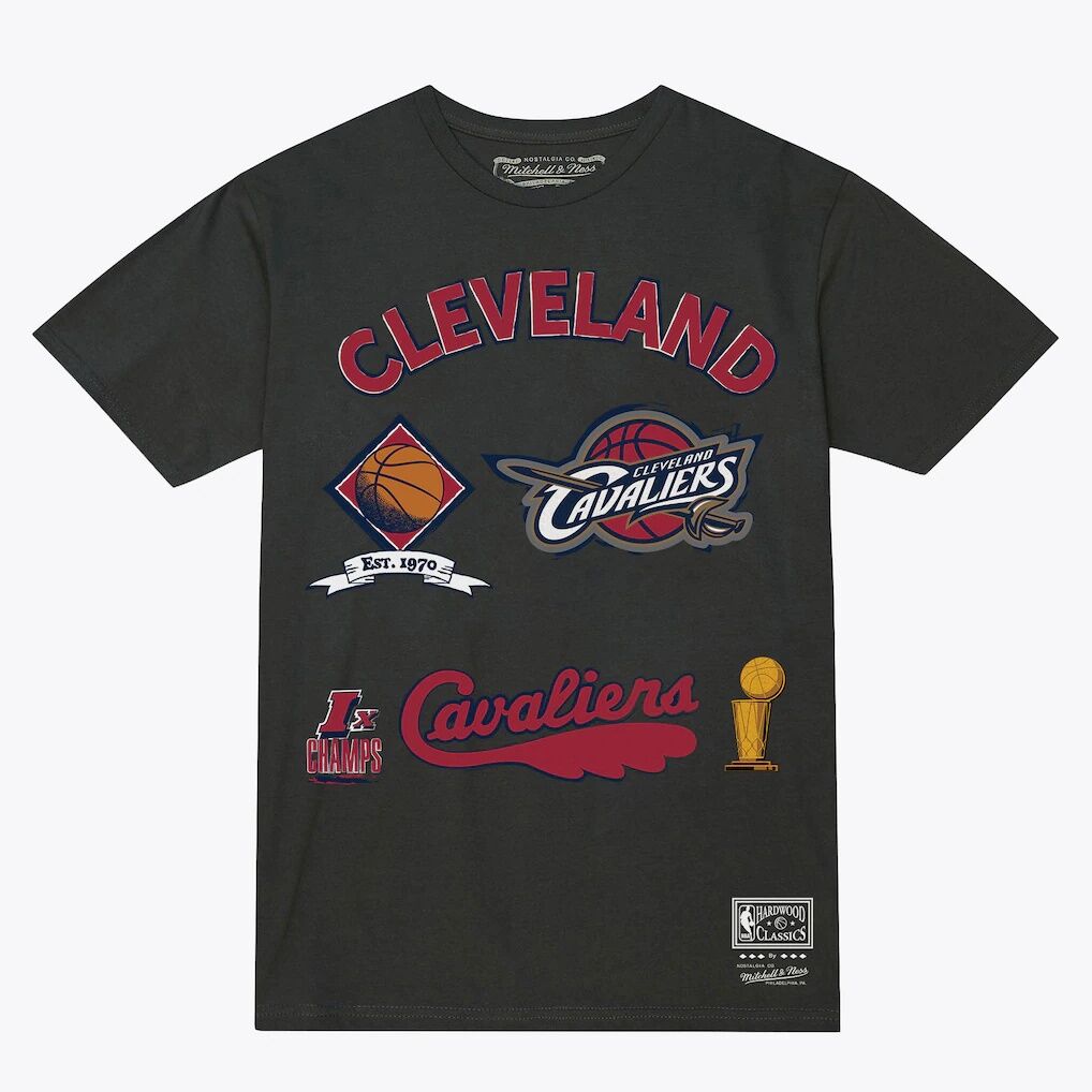 Cleveland Cavaliers Mitchell & Ness Hardwood Classics Legacy Defined T-Shirt