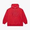 Houston Rockets Mitchell & Ness Downtown Collection Fleece Hoodie - Red - Front View