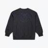 Golden State Warriors Mitchell & Ness Phantom Fleece Sweatshirt - Black - Detail View