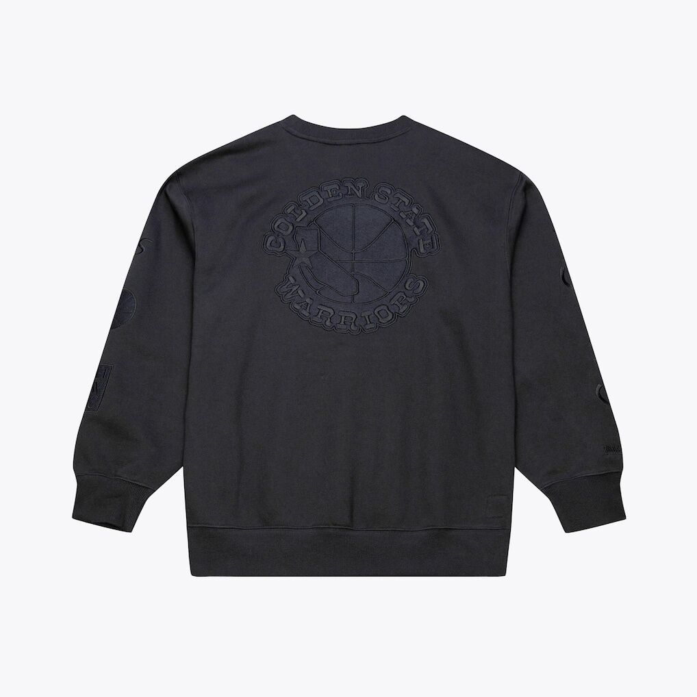 Golden State Warriors Mitchell & Ness Phantom Fleece Sweatshirt