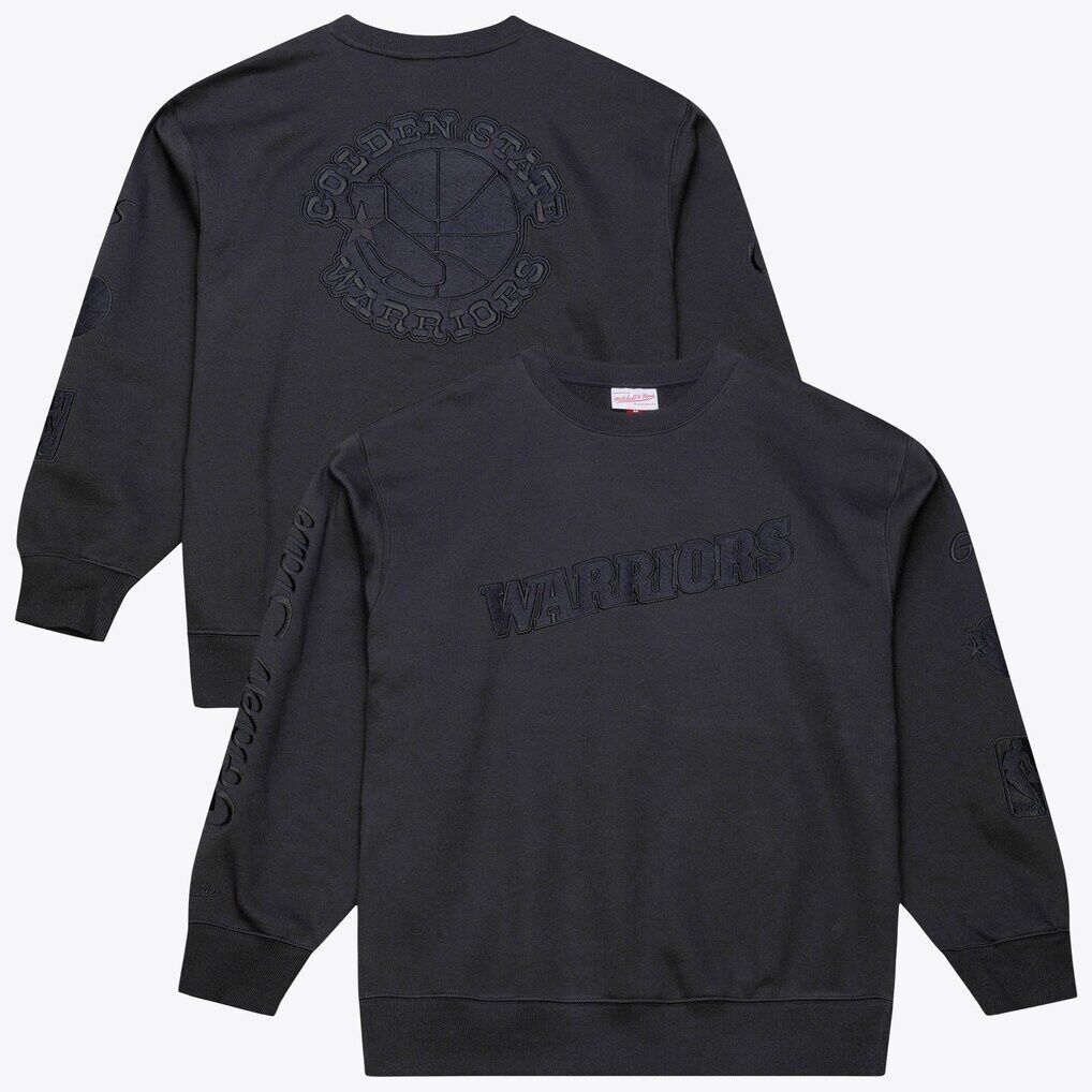 Golden State Warriors Mitchell & Ness Phantom Fleece Sweatshirt