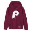 Philadelphia Phillies Mitchell & Ness Toddler Retro Logo Hoodie - - Front View