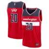 Alex Sarr Washington Wizards Fashion7 Fast Break Replica Jersey - Red - Front View