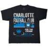 Charlotte FC Stadium Essentials Unisex Hideout Urban T-Shirt - Black - Front View