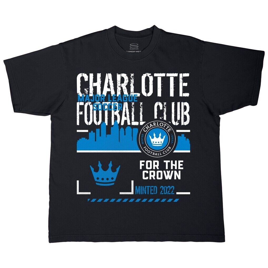 Charlotte FC Stadium Essentials Unisex Hideout Urban T-Shirt