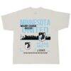 Minnesota United FC Stadium Essentials Unisex Hideout Urban T-Shirt - Cream - Front View