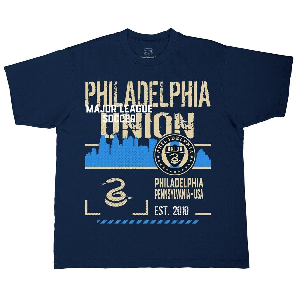 Philadelphia Union Stadium Essentials Unisex Hideout Urban T-Shirt