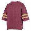 Florida State Seminoles Pressbox Women's Wayne Tyler Cropped T-Shirt - - Detail View