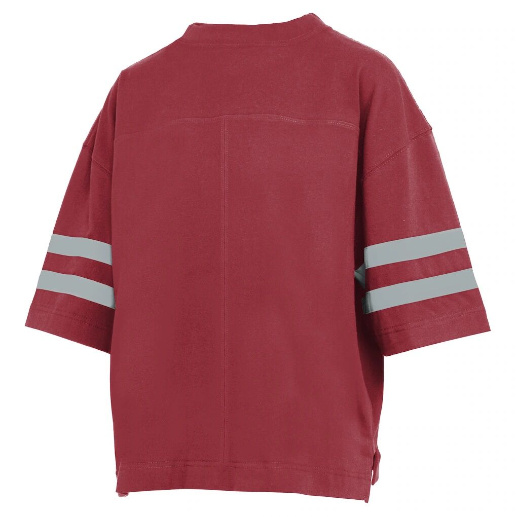 Alabama Crimson Tide Pressbox Women's Wayne Tyler Cropped T-Shirt