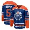 Connor Murphy Edmonton Oilers Fashion7 Home Breakaway Jersey - - Front View